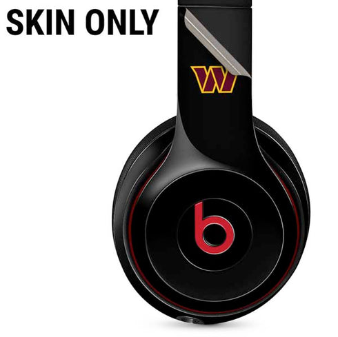 NFL Washington Commanders Black Background Beats Solo 3 Wireless Skin